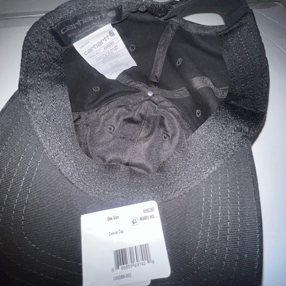 Carhartt Black Cap - Picture 2 of 3
